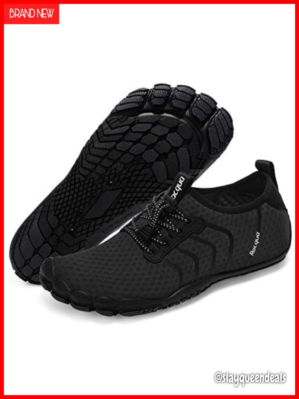 Racqua Water Shoes Quick Dry Barefoot Beach Swim Sport Unisex
